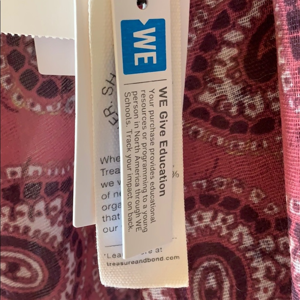 TREASURE & BOND Pashmina (NWT) - Picture 6 of 8